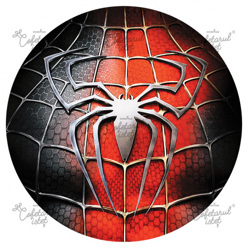 Захарна паста с печат SpiderMan Model 5, Ø 20 cm - Сладкарски изделия