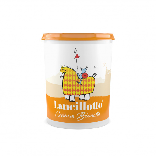 Крем за пълнеж Farcimax Lancillotto - PreGel с вкус на бисквити, 5 кг
