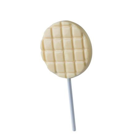 Модел LolliPops, кръгъл, пластмасова форма с 4 кухини Ø 6 x H 0,9 cm, комплект от 2 части