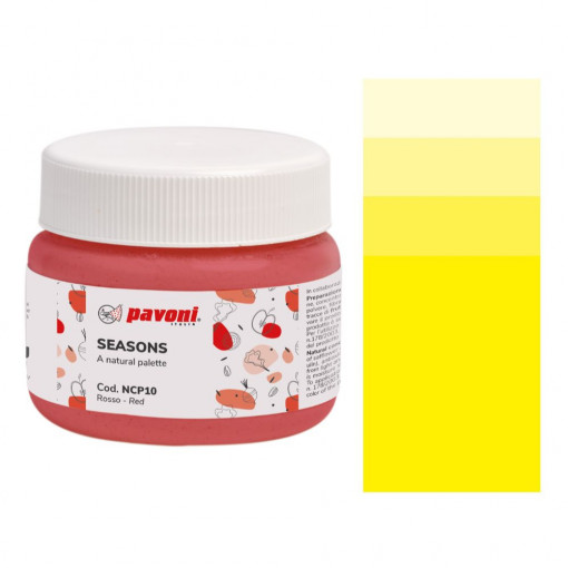 Натурален хранителен оцветител на прах, жълт, 80 gr