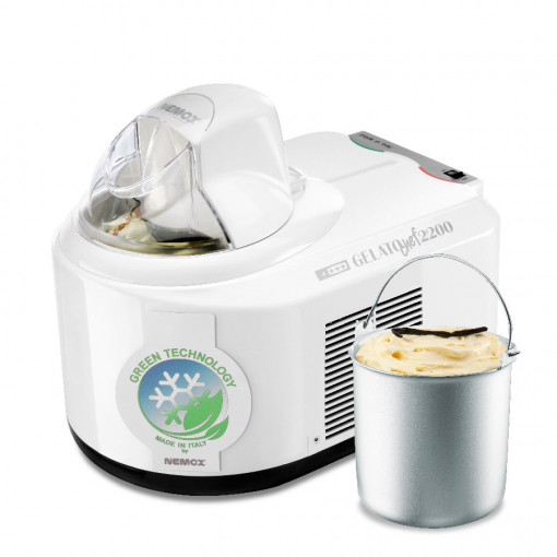 Начало Машина за сладолед и сорбе GELATO CHEF 2200 White - i-Green