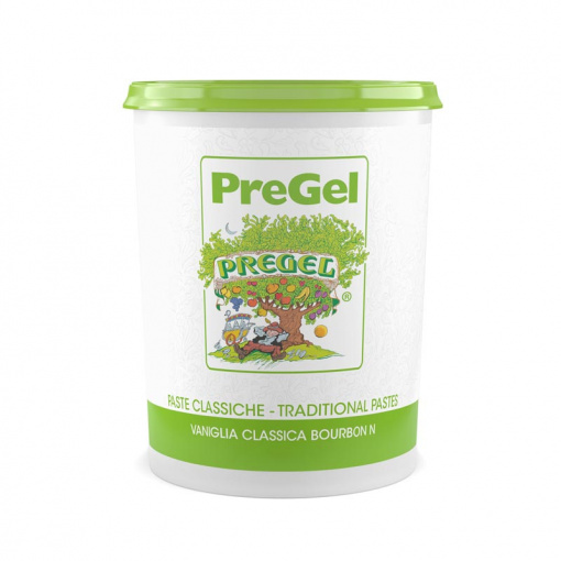 Паста за ароматизиране на сладолед/кафе, класическа ванилия Bourbon Bourbon N PreGel, 6 кг