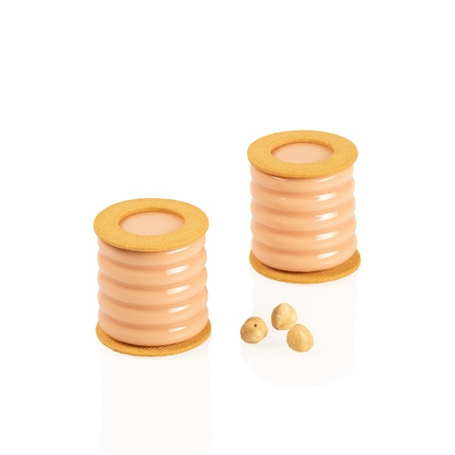 Силиконова форма за сладки слоеве Ø 5,5 x H 5,5 cm, 6 кухини x 120 ml