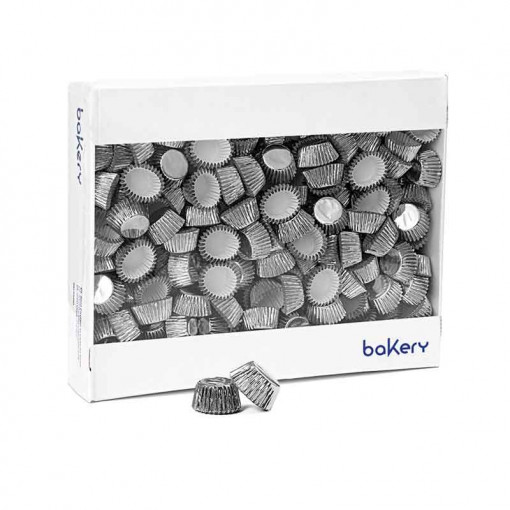 Сребърна хартия Chese XS, Ø 2,7 x H 1,7 cm, 4000 бр.