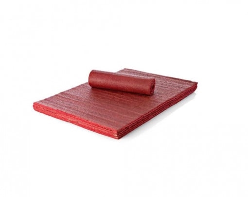 Червени валцувани листове 56 x 38 x H 0,7 cm, BHB, 12 бр. x 380 g