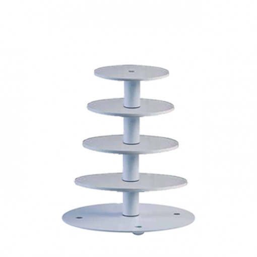 Cake Stand 5 Shelves, Ø 45 x H 70 cm