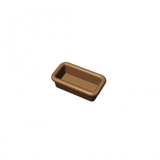 Cookmatic mould Cookmatic Model Q Profil Neted, 4.4 - 5.2 x 2.1 - 2.9 x H 1.6 cm, 35 cavities