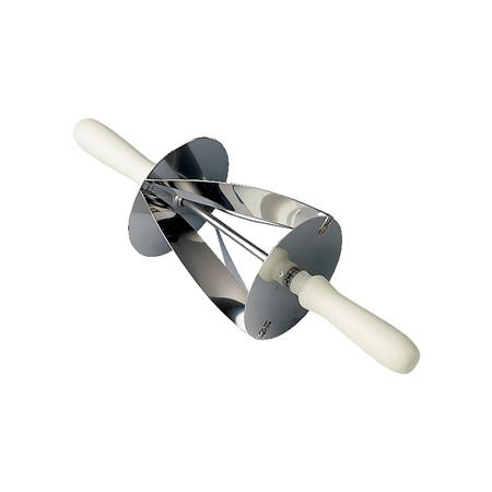 Cutit Inox Croissant, Dimensiuni Triunghiuri Baza 18 x H 14 cm