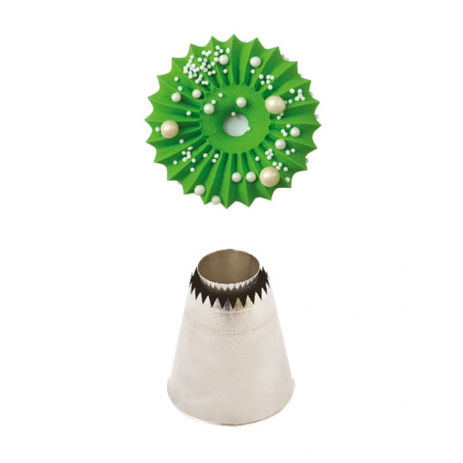 Dui / Sprit Inox, Open Rosette Model, Ø 3 x H 6 cm