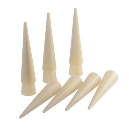 Formák Műanyag speciális sütőkúpok Kúpok Ø 3 x 12 cm, 10 db-os készlet