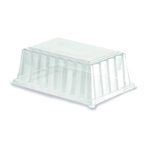 Kupolás fedél 23 x 16,7 x H 7,5 cm, átlátszó, 25 db-os készlet