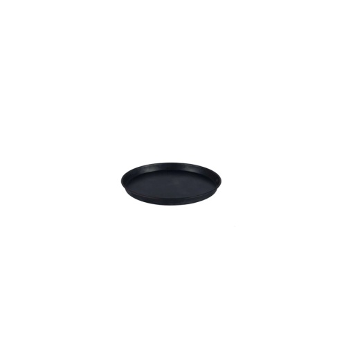Kúpos pizzatálca, Ø 16 x H 2,5 cm, Fekete tábla