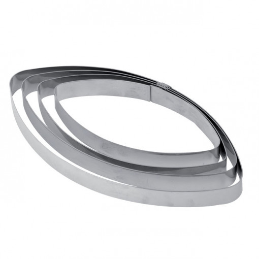 Microperforated Frame Tarte Elipsa, 21x11.5xH2cm
