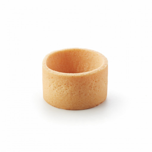 MiniTart Shells Round Neutral, Ø 3.8 x H 2 cm, Masdeu, 192 pcs