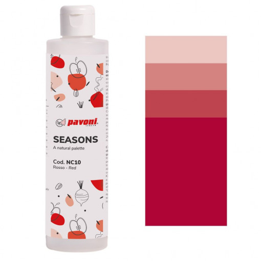 Natural Food Colouring with Cocoa Butter, Cherry Red, 200 gr