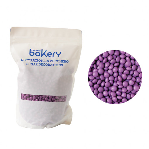 Perle Aplatizate Ciocolata Violet Ø 10 mm, 1 kg