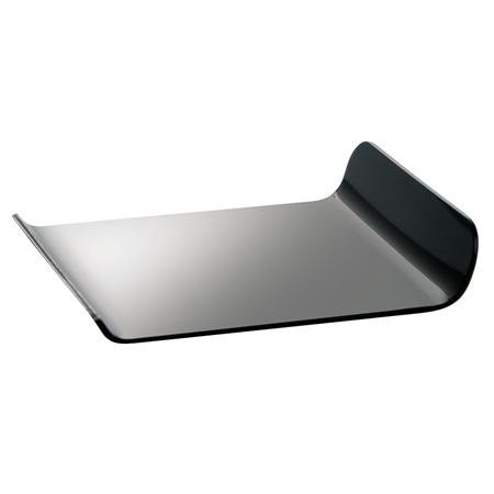 Plastic Presentation Monoportion Presentation Plastic Base, Rectangular Black, 9.7 x 8 x H 2 cm, Set 100 pcs