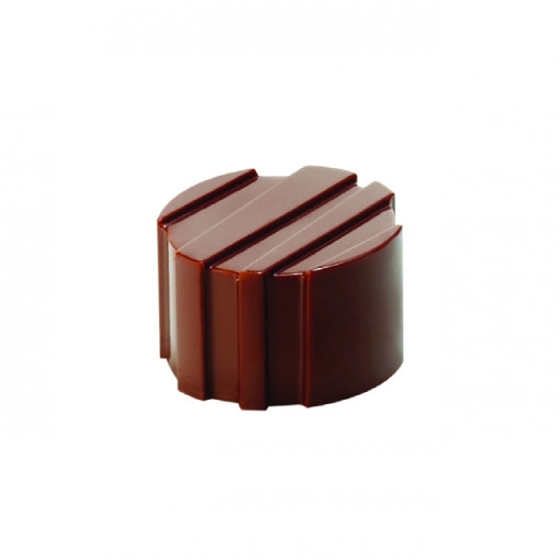 Polycarbonate mould Innovation Range 21 Chocolate Pralines, Ø 2,6 x H 1,6 cm, 10 gr