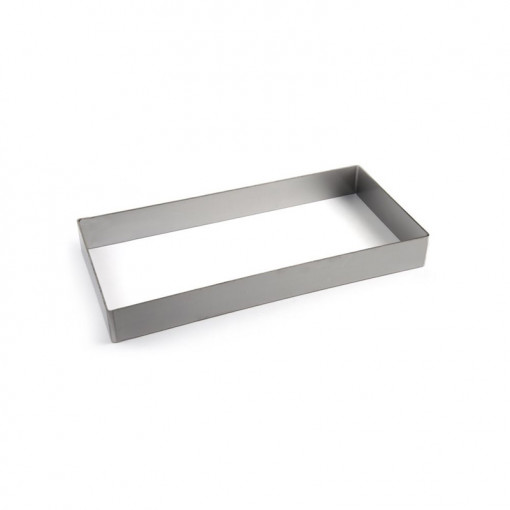 Rectangular Rectangular Rectangular Rectangular Stainless Steel Rectangular Rectangular Rectangular Straight Corners 17x34xH4cm - Img 1