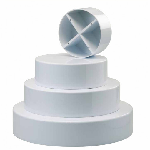 Round Cake Template 4 Stages, Plastic, Ø 50 x H 40 cm