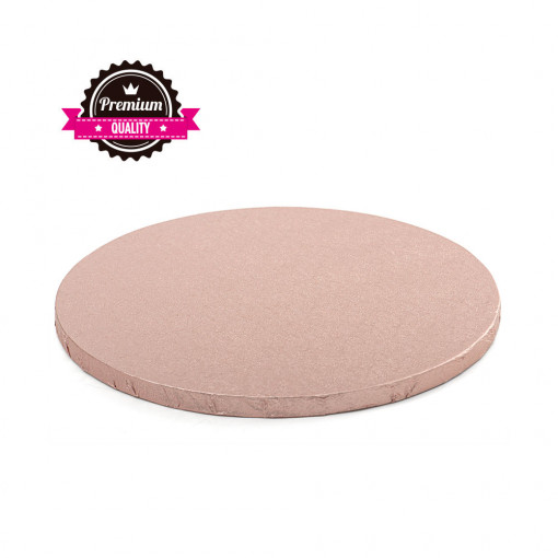 Round Vintage Pink Cake Platter, Ø 30 x H 1.2 cm