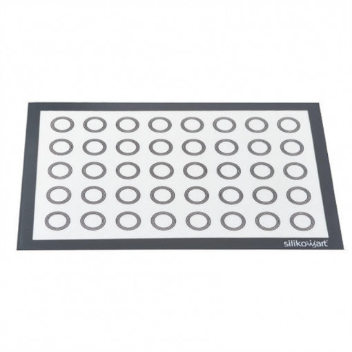 Silicon Fibreglass Mats Macaroons Ø3.5-4.5 cm - 59.5x39.5 cm