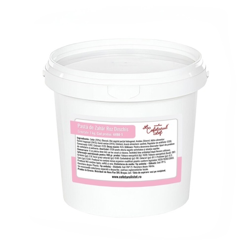 Sugar Paste Pink Pink Open Istet Confectionery, 1 Kg
