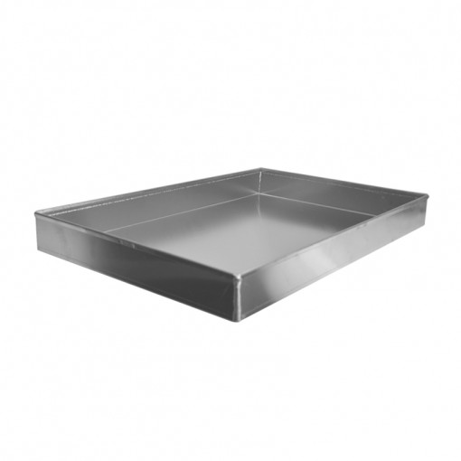 Tava Aluminiu Neperforat - 4 Margini, 60 x 40 x H 10 cm