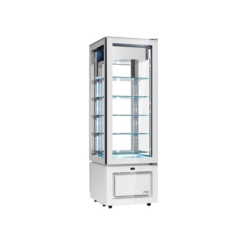 Vertical refrigerated display cabinet, -25 / -15°C, 60x64,5x184 cm, Luxor Slim White, model KD6V