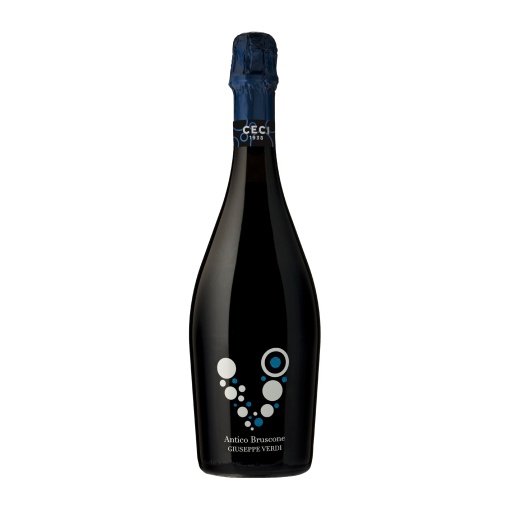 Вино Giuseppe Verdi Bolle Lambrusco Червено Полусухо Cantine Ceci - 0.75 Л