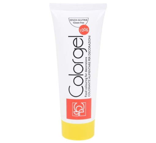 Гел за оцветяване на храни, жълт Modecor 100 gr
