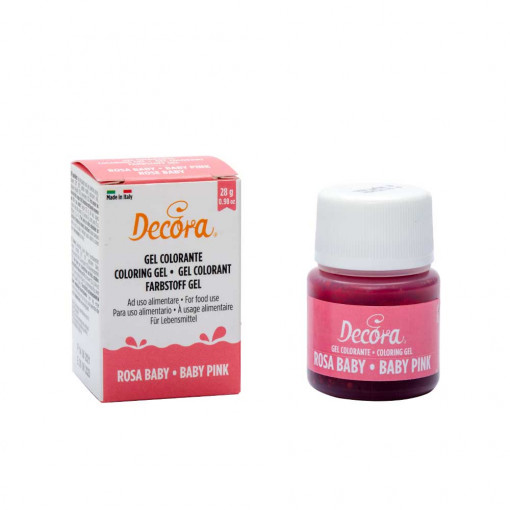 Гел за оцветяване на храни, розов, 28 gr