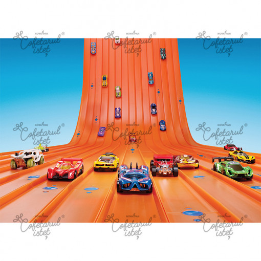 Захарна паста с печат Hot Wheels Model 1, A4 - Сладкарски изделия