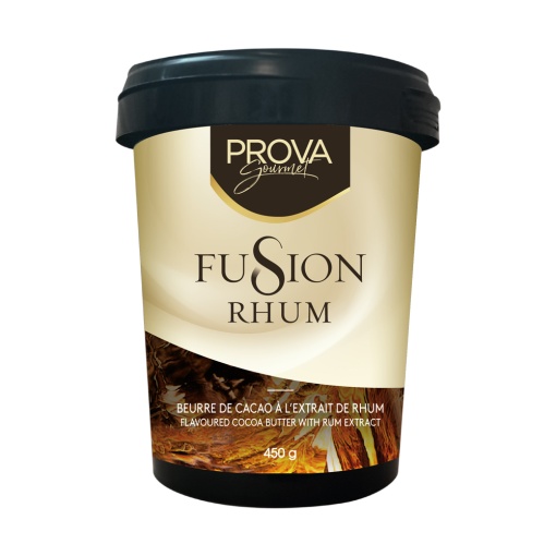 Какаово масло с екстракт от ром (&lt;0,01% алкохол) Prova Gourmet, 450 гр.