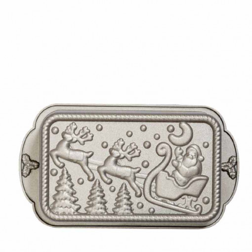 Коледна форма Copt 27 x 15 x H 5,8 cm, алуминий с незалепващо покритие