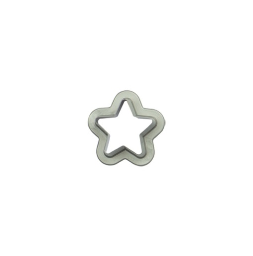 Пластмасови коледни ножчета - звезда, Ø 3,5 x H 2,2 cm