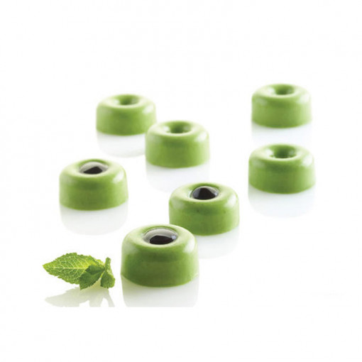 Силиконова форма Micro Savarin Ø 2,6 x H 1,2 cm, 35 кухини, 5 ml