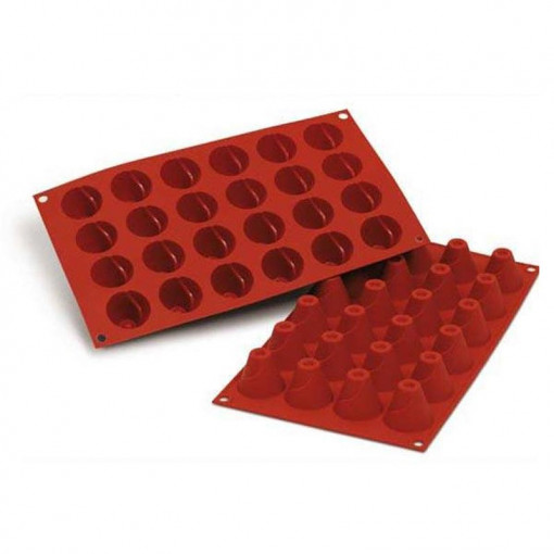 Силиконова форма Vulcano small Ø3.5xH3.1cm, 24 кухини (SF095)