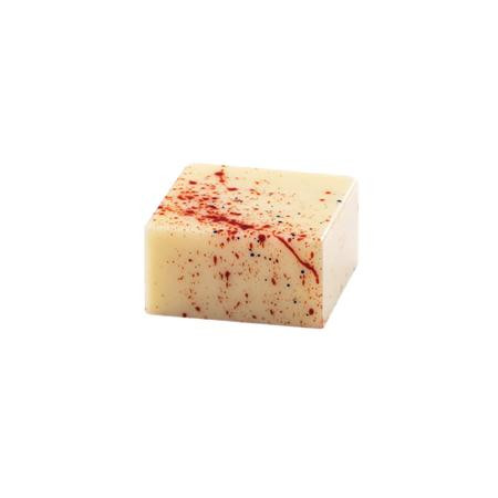 Форма от поликарбонат Модерна гама 24 шоколадови пралини, 2,5 x 2,5 x H 1,3 cm, 9 гр.
