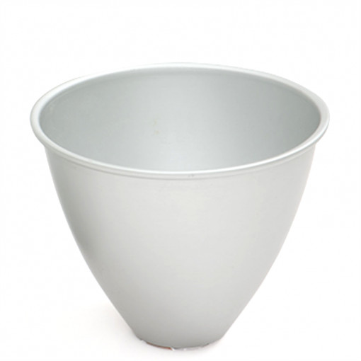 3D torta sütő forma torta sütő modell Cone/Rochie baba Ø 18.5x5xH14.8cm, eloxált alumínium