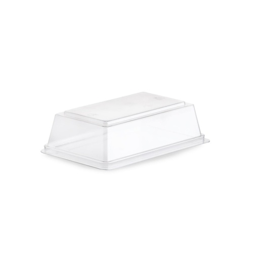Átlátszó kupolás fedő, 15,7 x 10 x H 4,3 cm, 50 db-os készlet