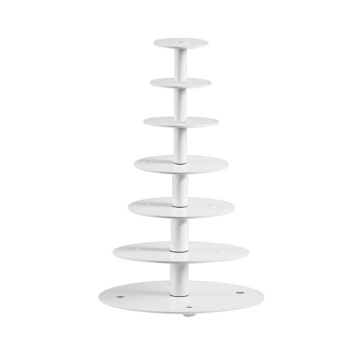 Cake stand, 7 tiers, Ø 50 x H 103 cm