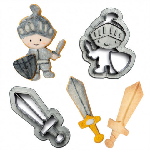 Cavaleri - Пластмасови резачки R 8 и 8,5 x H 2,2 cm, комплект 2 бр.