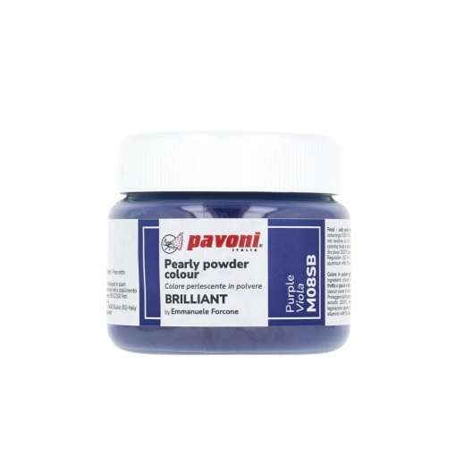 Fat Soluble Food Colour Lilac Powder without E171, 40 gr