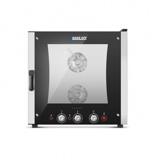Gas Convection Oven, 6 Trays 60x40 cm, EASY 6T Manual G, BAKE OFF