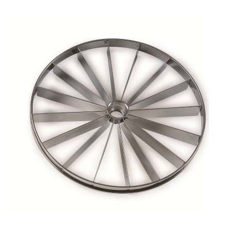 Marcator Inox pentru Portionare Tort, 12 Portii, Ø 32 x H 4 cm