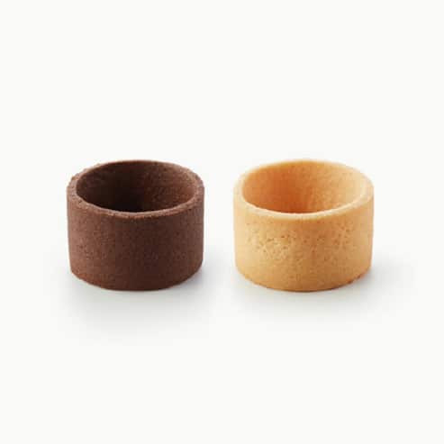 MiniTart Shells, Sweet, Assorted, Ø 3.8 x H 2 cm, Round, Assorted, 192 pcs