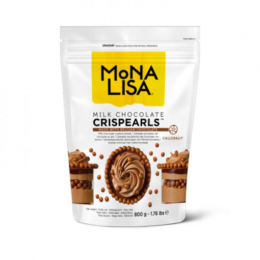 Mona Lisa csokoládé ropogós gyöngyök tejcsokoládéval Mona Lisa, 800 gr
