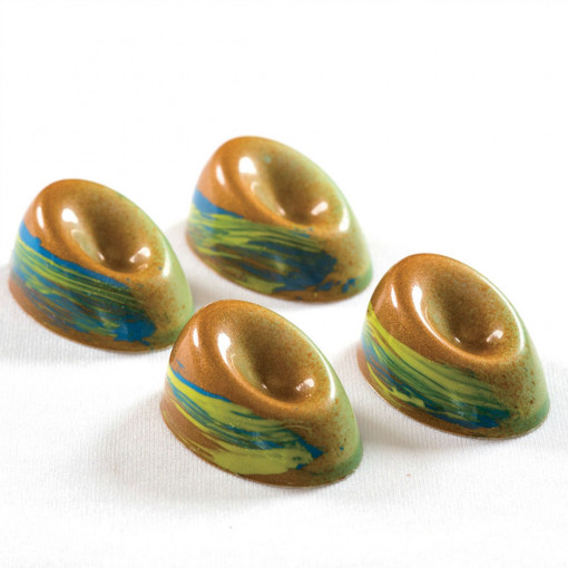 Polikarbonát forma Antonio Bachour Range - 21 Praliné csokoládé praliné