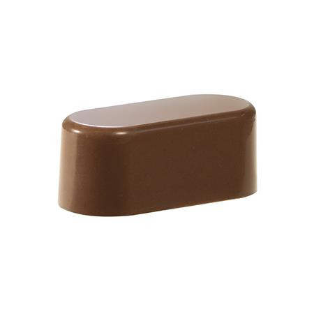 Polikarbonát forma Modern Range 25 csokoládé praliné, 4 x 1,8 x H 1,6 cm, 11 gr